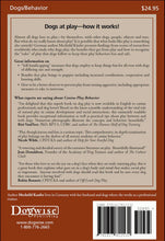 Canine Play Behavior Book- Paperback - Special Offer